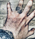 Bague Loup Griffe (Acier)